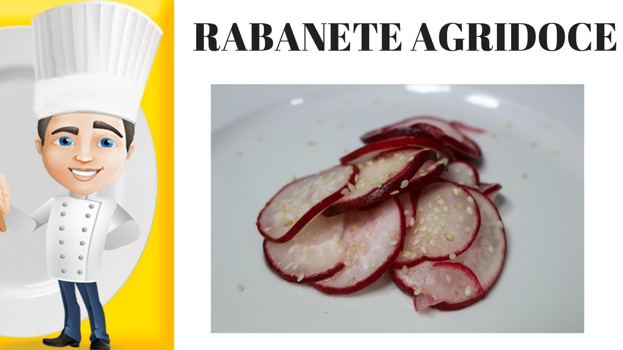 Rabanete agridoce (salada)