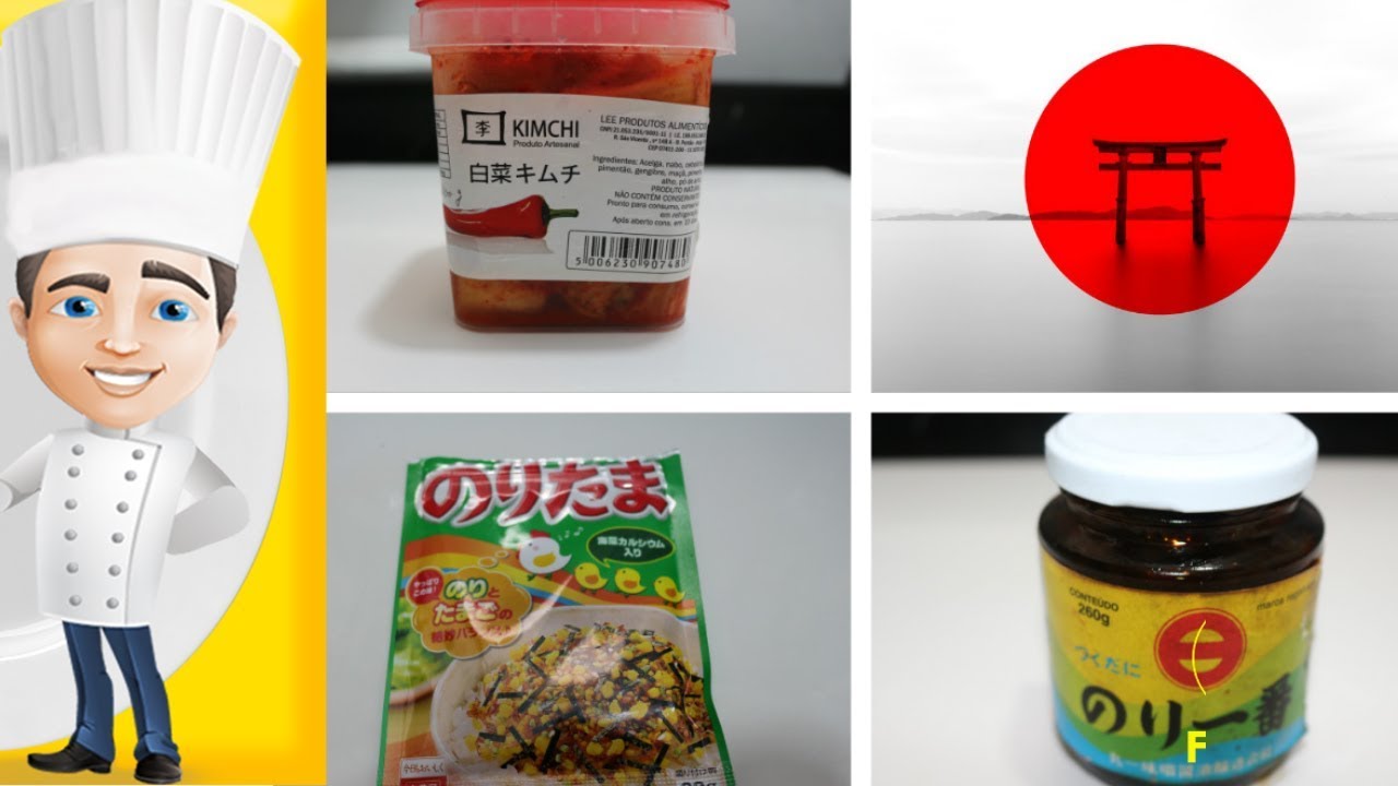 Alguns alimentos que os japoneses consomem que você nunca provou.