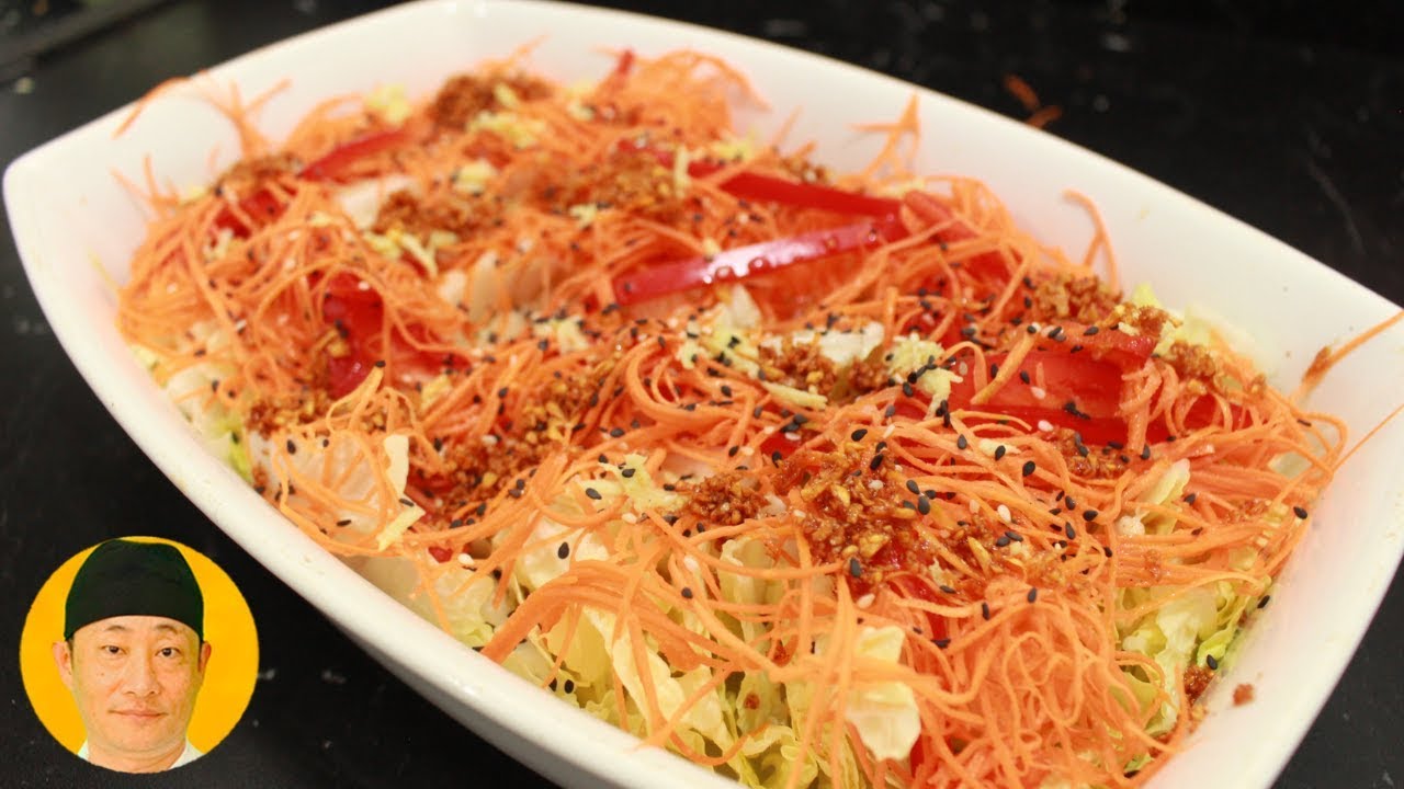Salada de acelga oriental