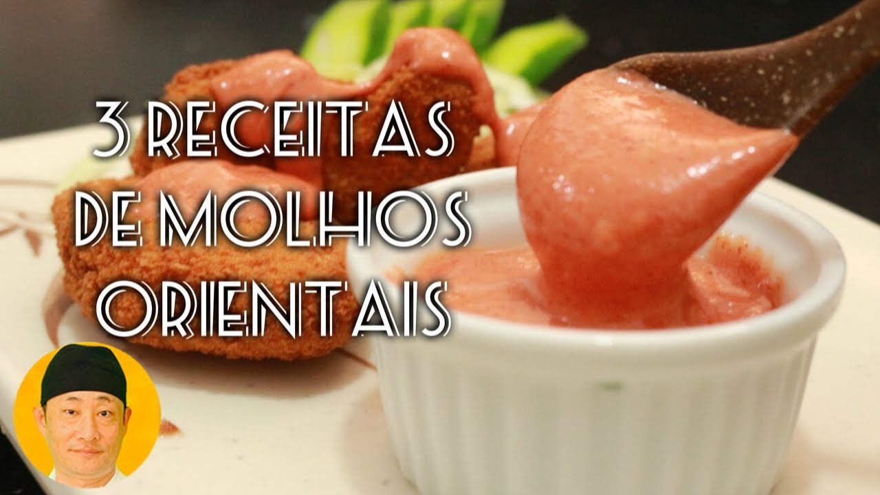 3 receitas de molhos orientais