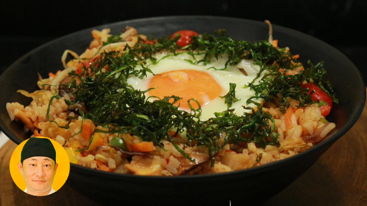 Arroz picante coreano