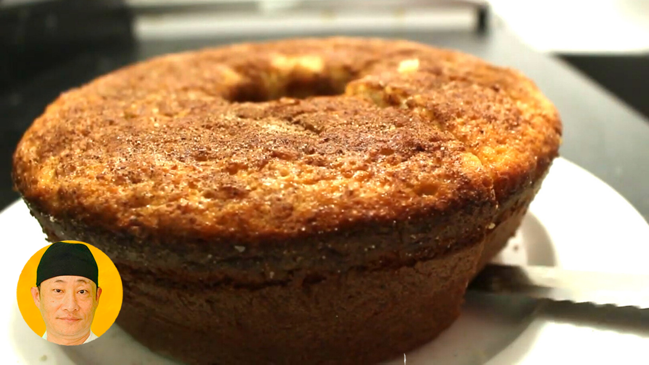 Bolo de banana super fácil
