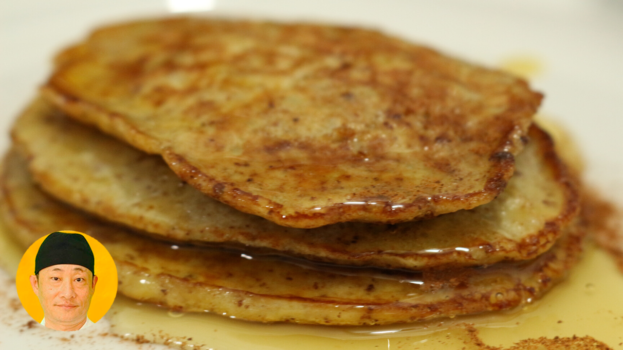 Panqueca de banana sem enrolação