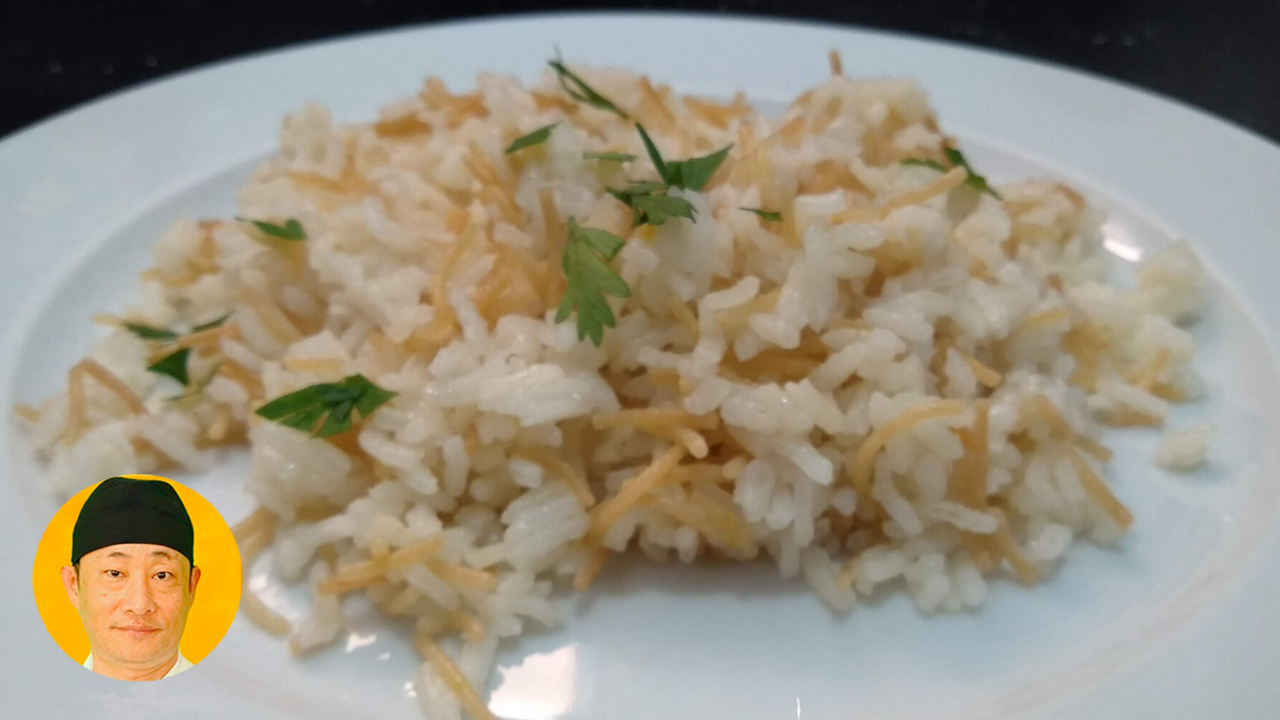 Arroz sírio super fácil