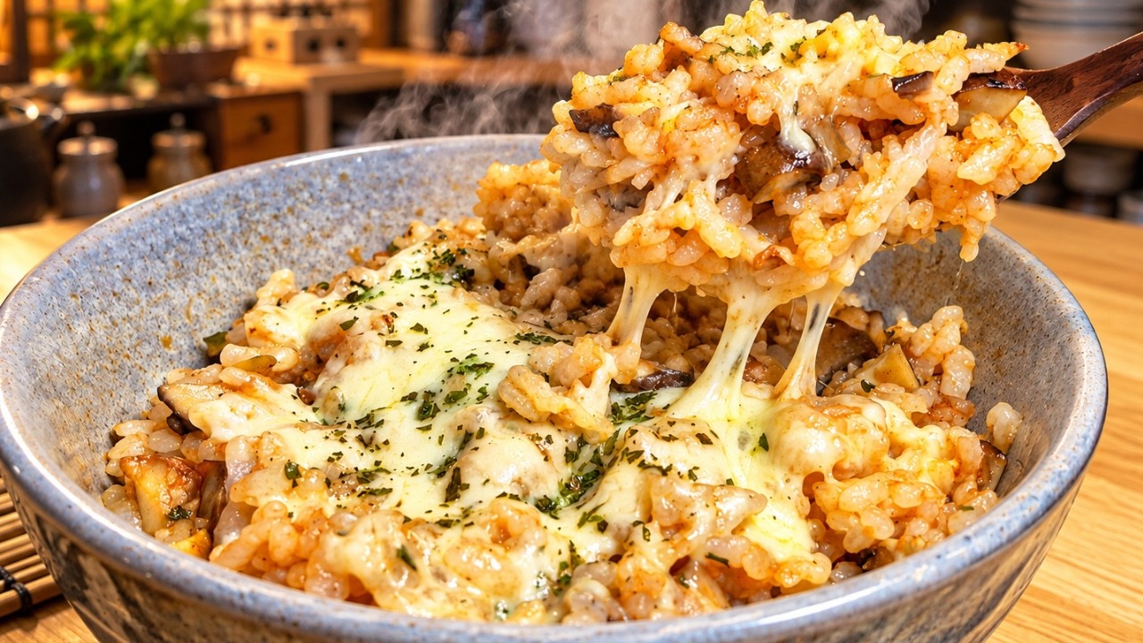 Risoto Japonês Em 10 Minutos! O Jeito Mais Fácil De Fazer!