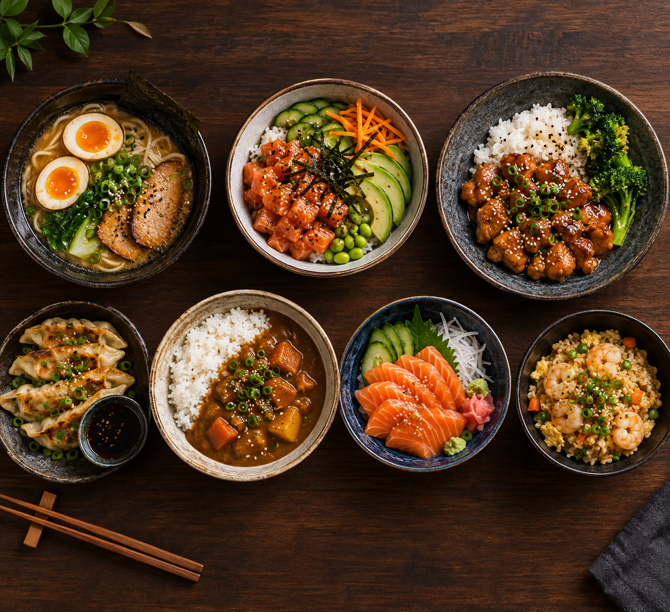 Cardápio de 7 Dias: Um Jantar Japonês Diferente para Cada Dia da Semana